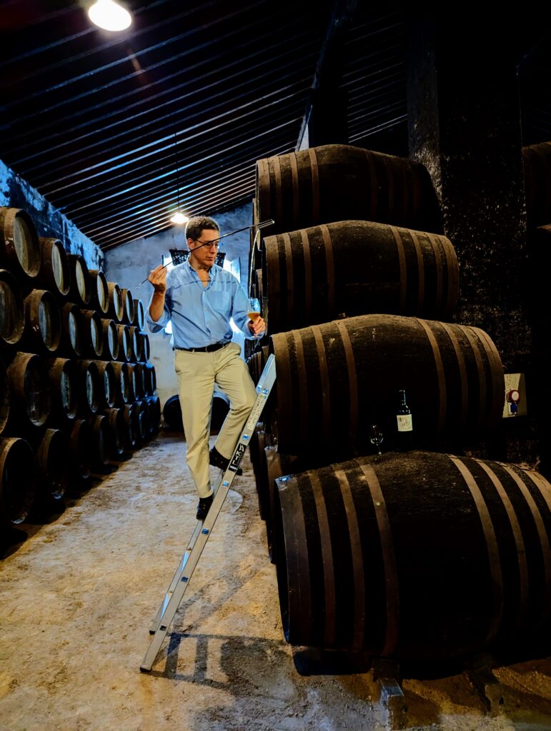 Fernando fra Bodega Emilio Hidalgo, en særdeles spændende bodega.